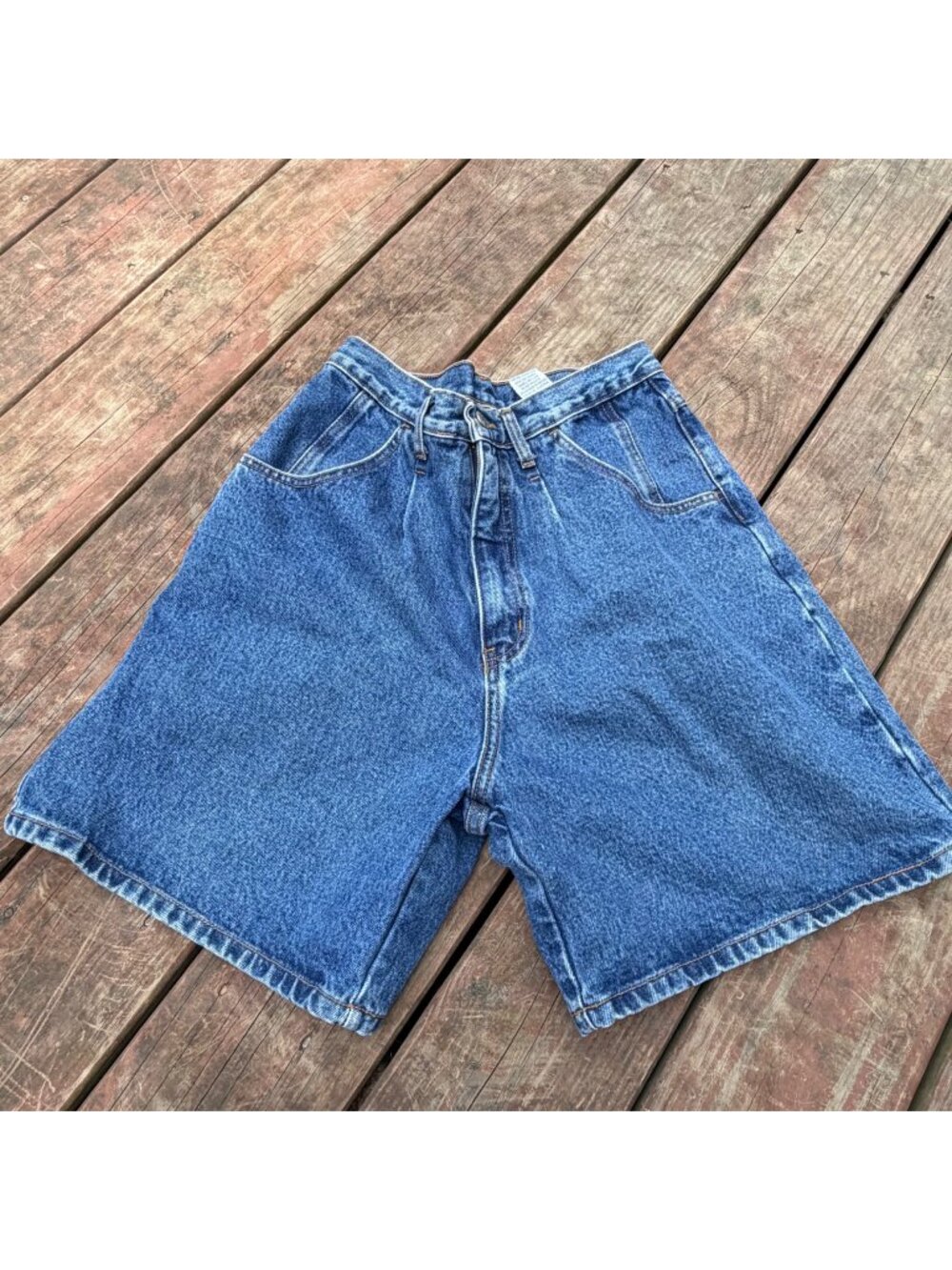Vintage Bill Blass High-Waisted Denim Shorts Womens Size 10